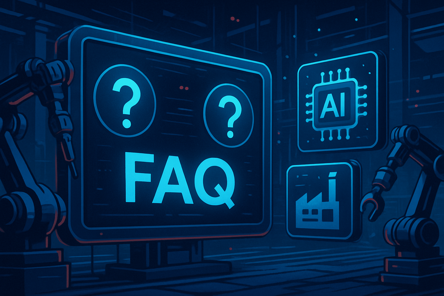 よくある質問【AI × 製造業】