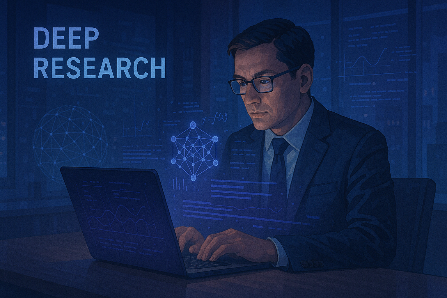 AI Deep Researchのイメージ