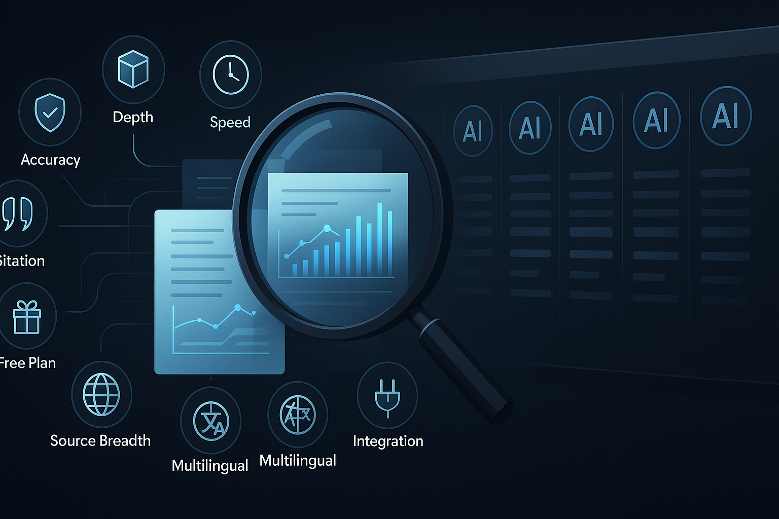 AI Deep Research機能の比較ポイント