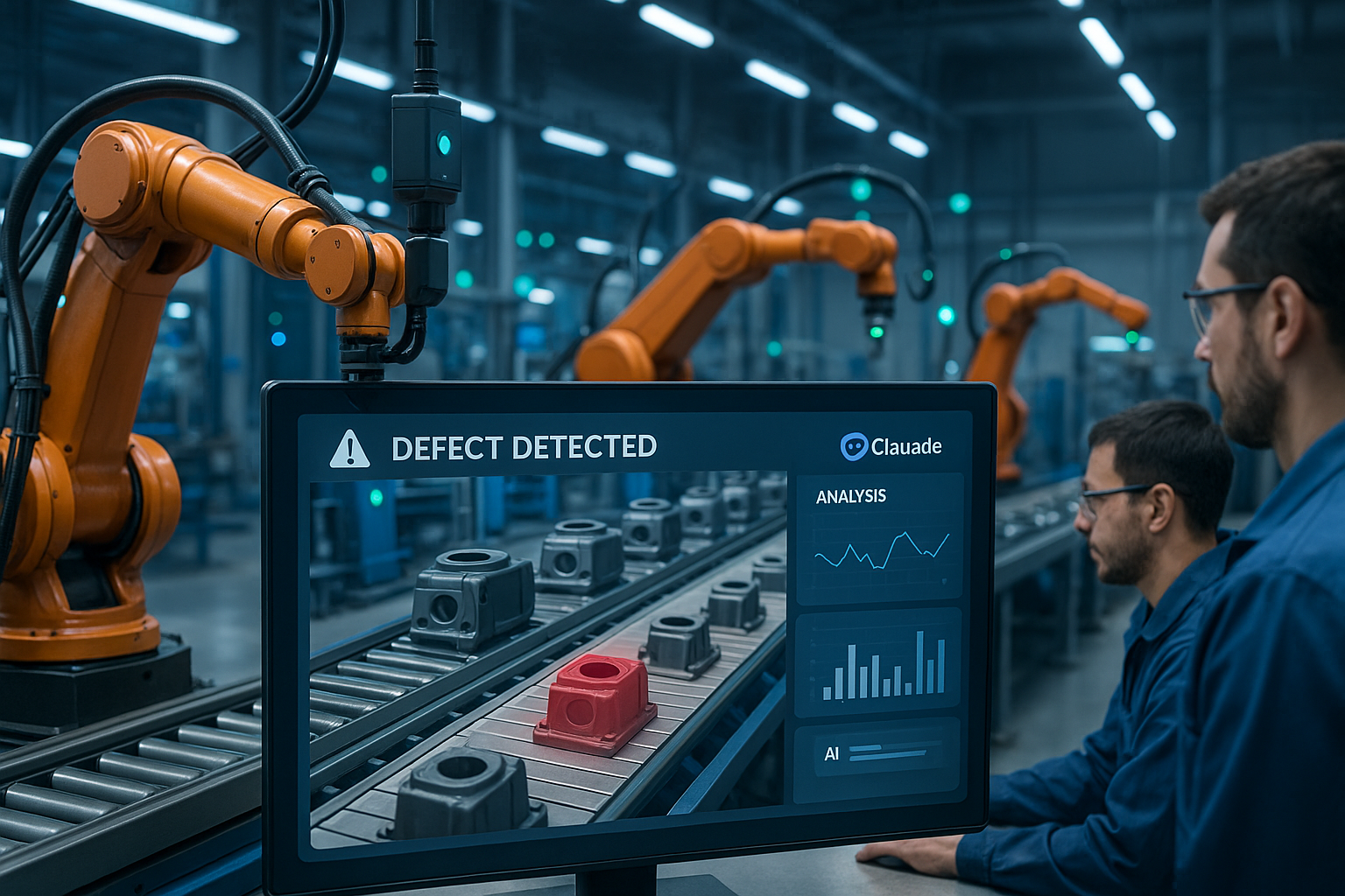 製造業でのAI活用イメージ