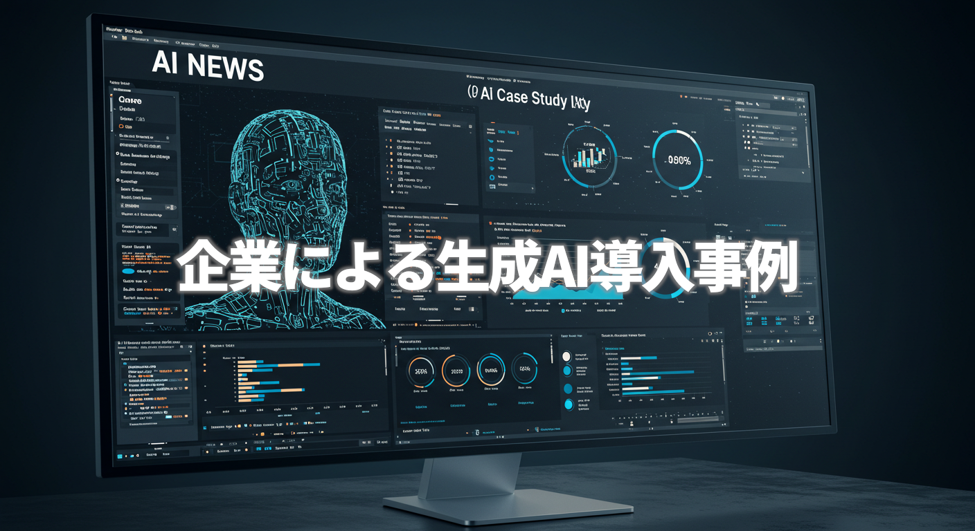 企業による生成AI導入イメージ