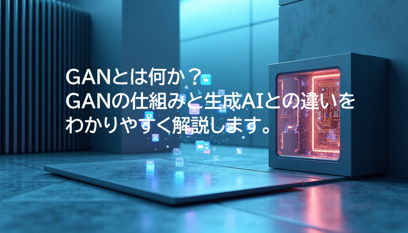 GANとは？仕組み・活用事例・生成AIとの違いまでわかる完全ガイド
