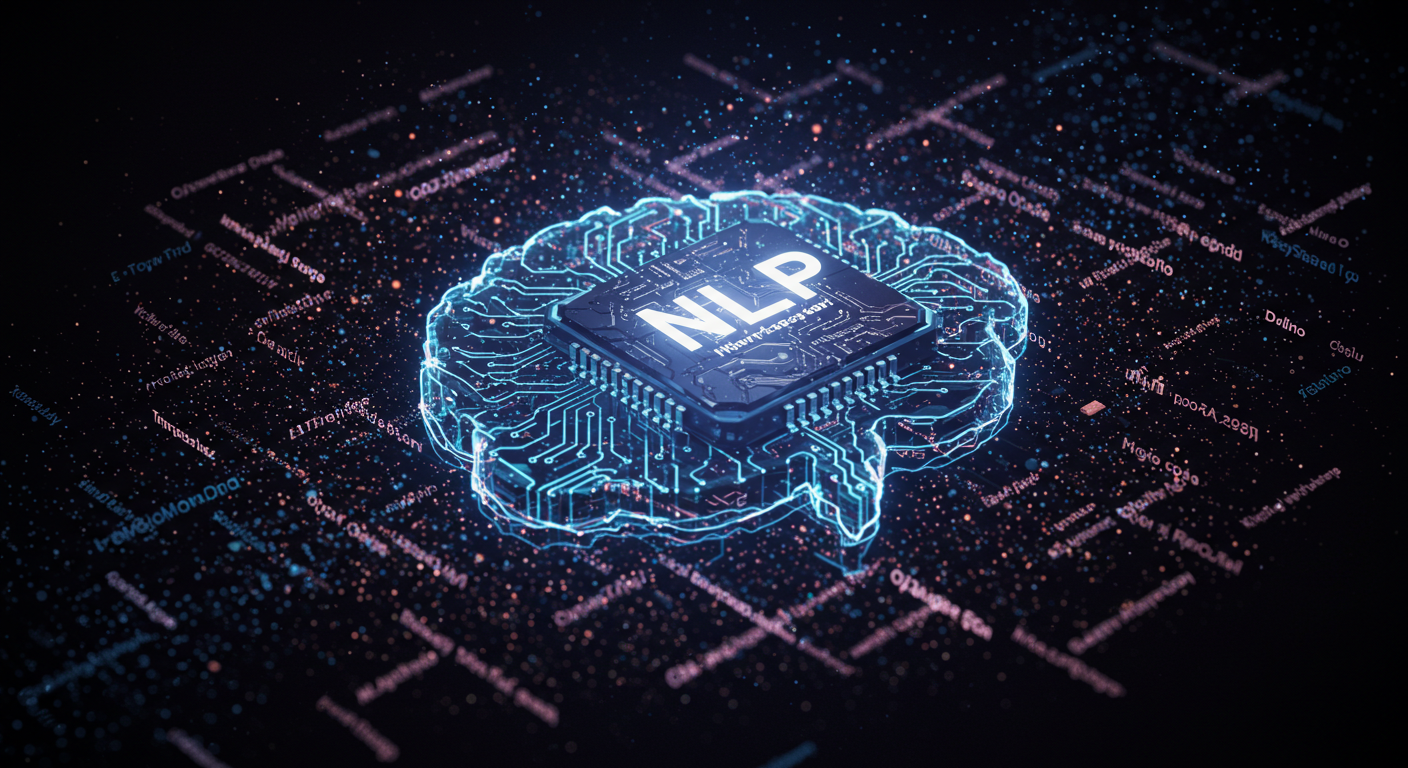 NLPが言語処理する様子