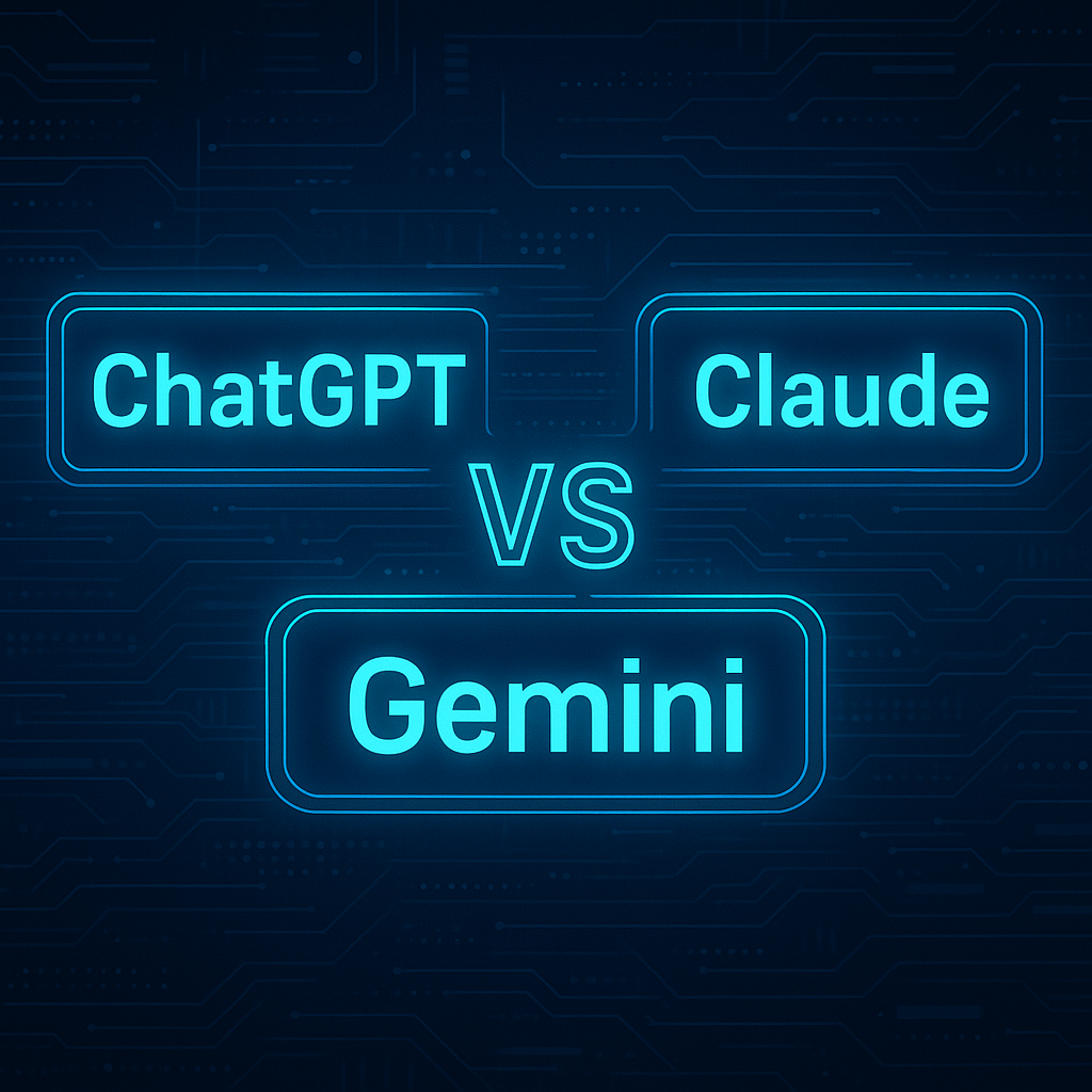 ChatGPT・Claude・Geminiの徹底比較
